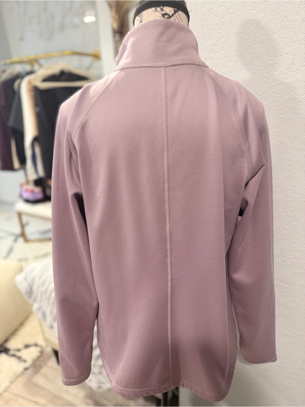 The North Face Women’s Large Pink Full Zip Fleece Jacket Outdoor Hiking - Picture 6 of 10